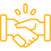 Shaking hands icon