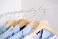 clothes on a hanger